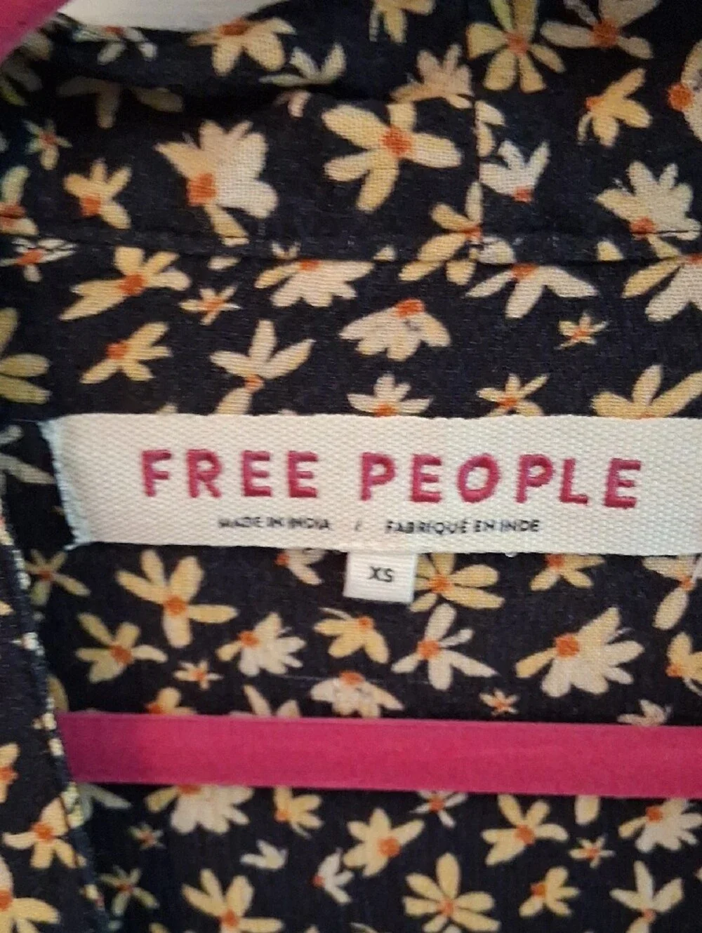 Free People front closure tie